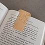Kişiye Özel - Metal Dikdörtgen Kitap Ayracı Kişiye Özel - Metal Dikdörtgen Kitap Ayracı