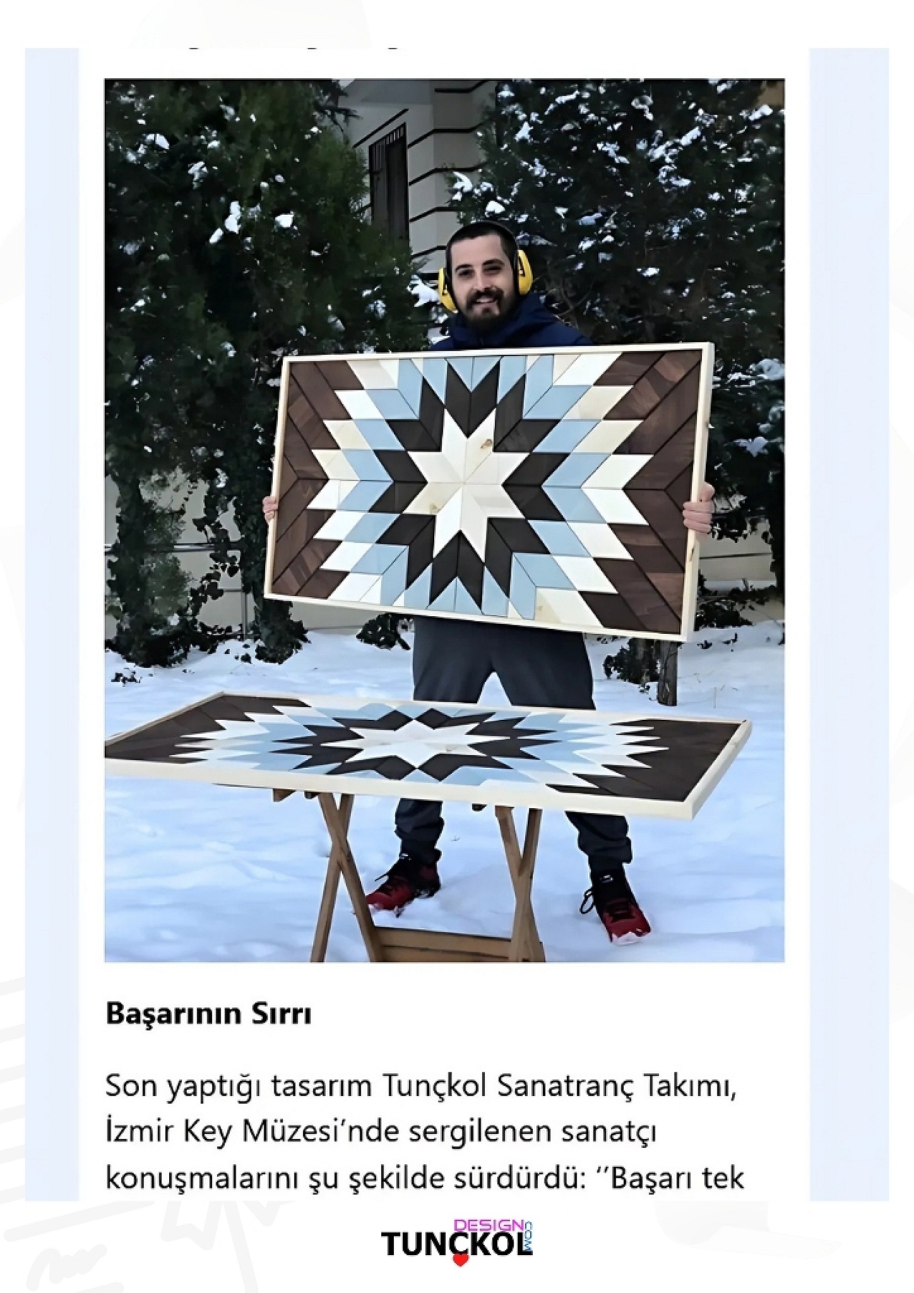 TGRT Haber Gazetesi Tunçkol Başarı Hikâyesi