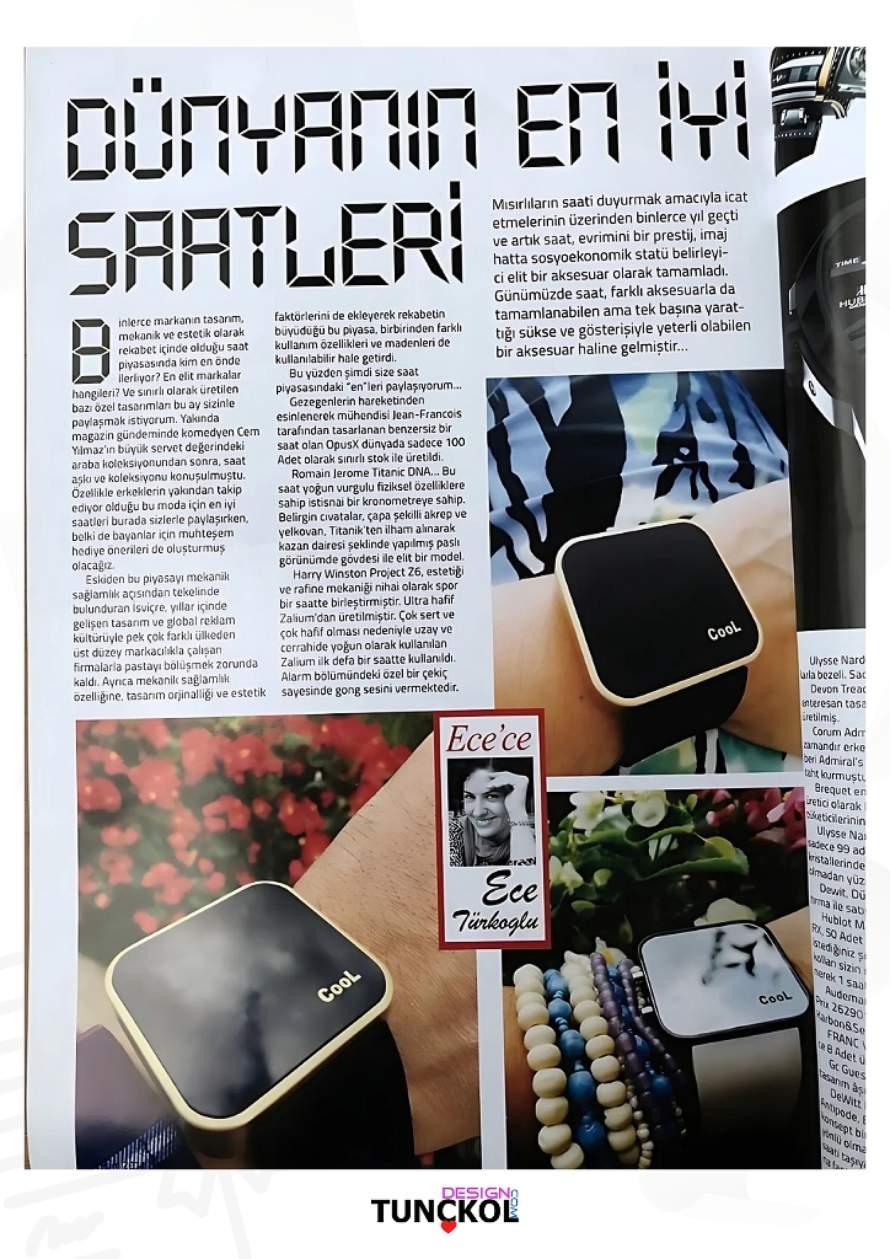 Moon Life Dergisi CooL WATCH Yolculuğu