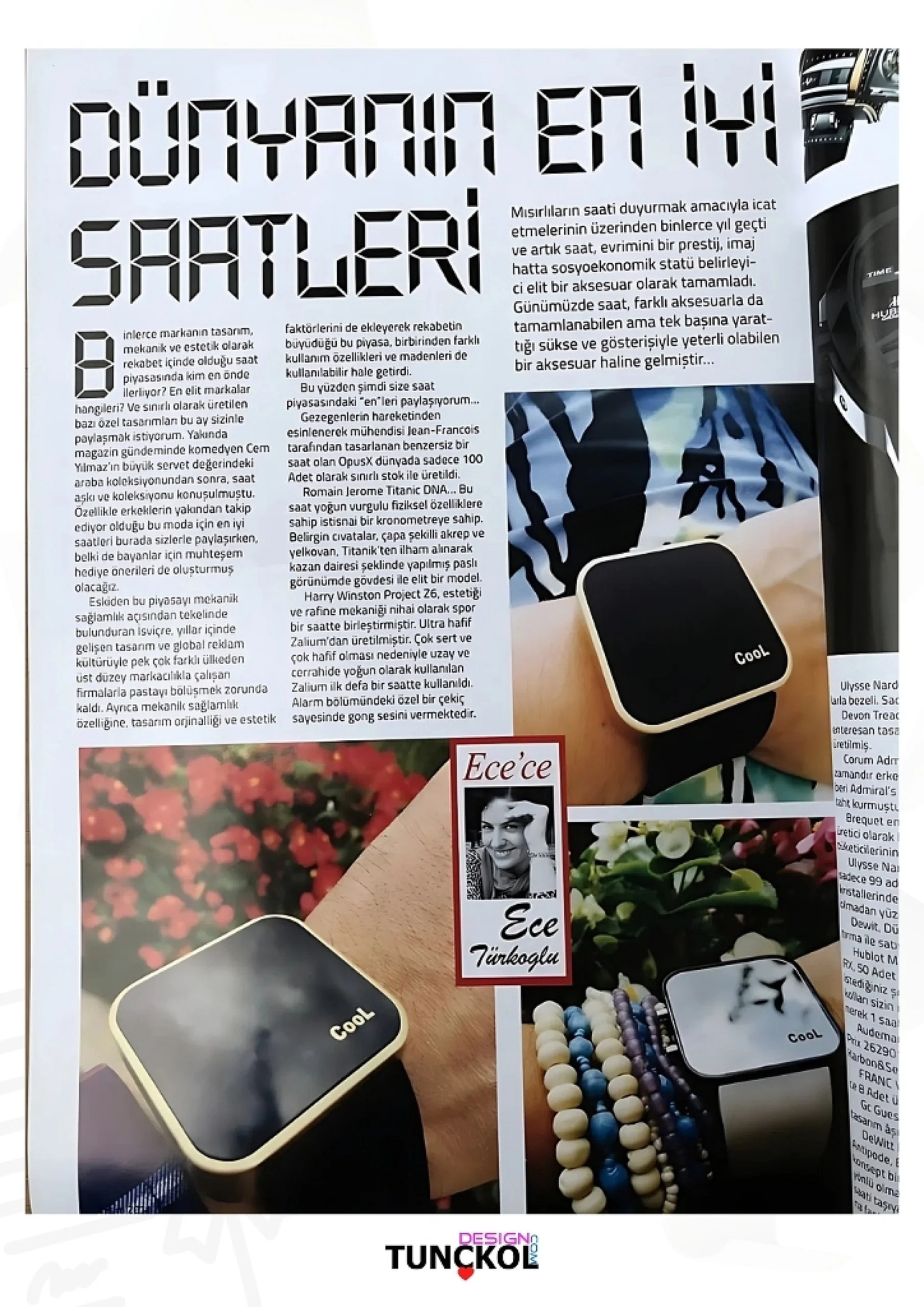 Moon Life Dergisi CooL WATCH Yolculuğu