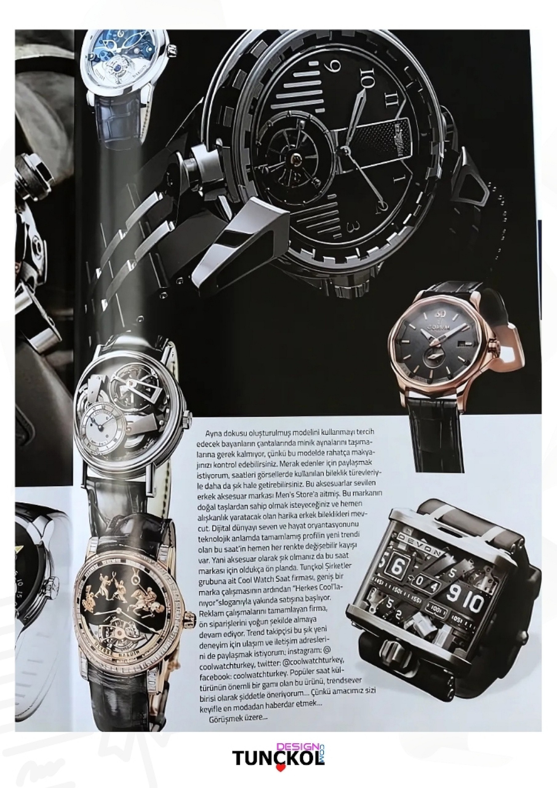 Moon Life Dergisi Tunçkol Sanat Atölyesi