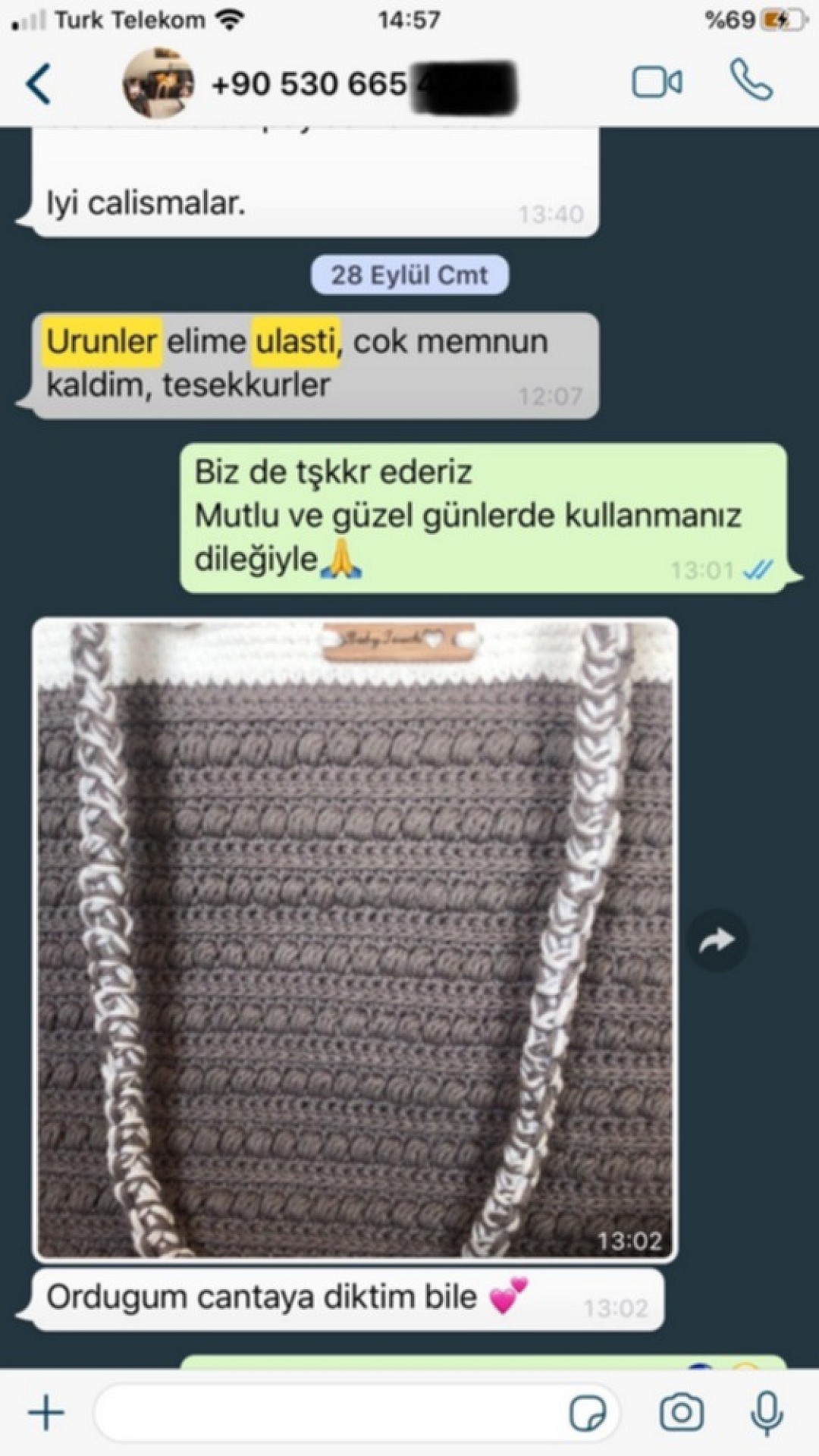 Sizden Gelen Whatsapp Mesajları