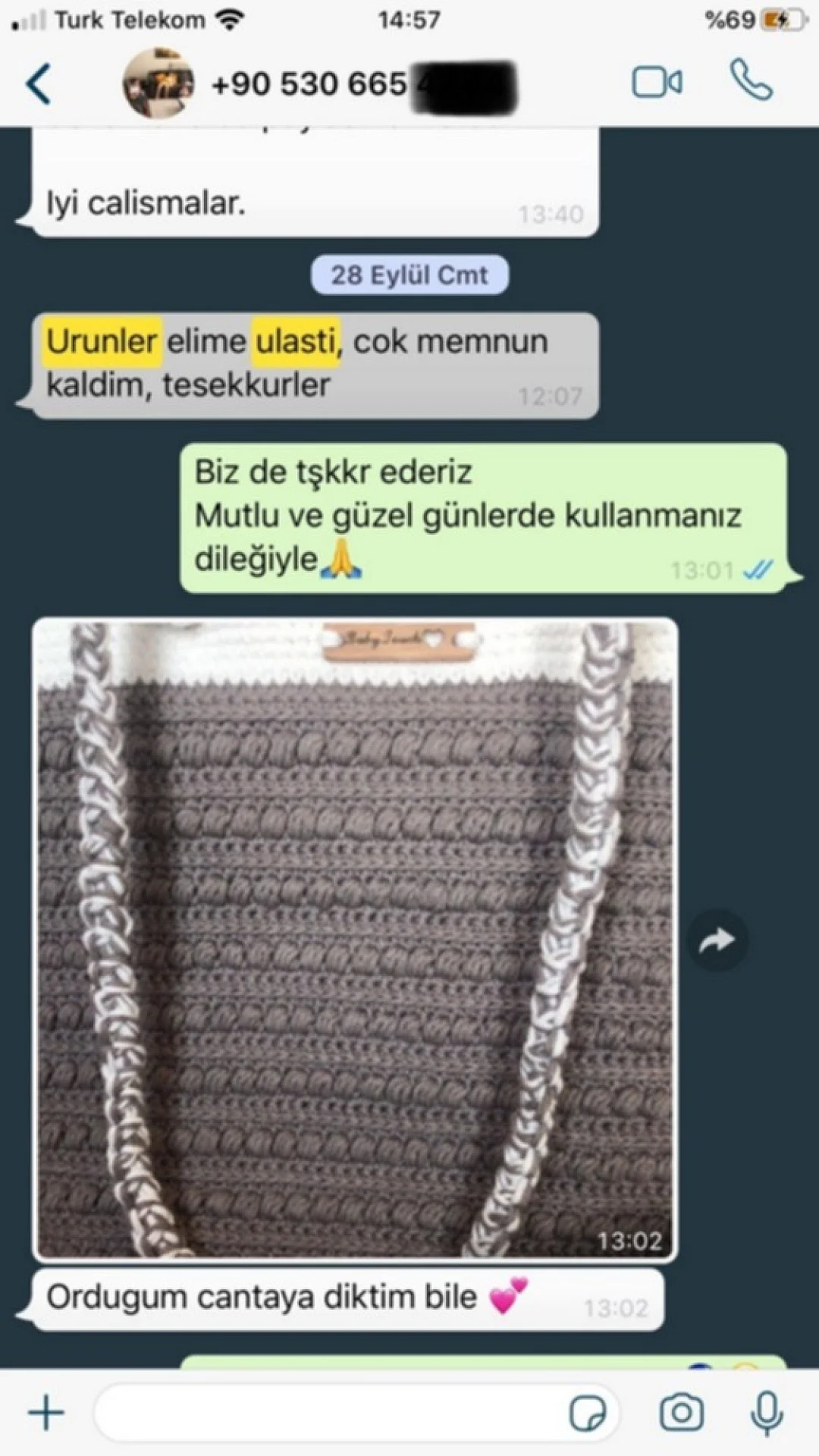 Sizden Gelen Whatsapp Mesajları