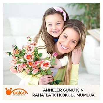 Anneler Günü İçin Rahatlatıcı Kokulu Mumluk