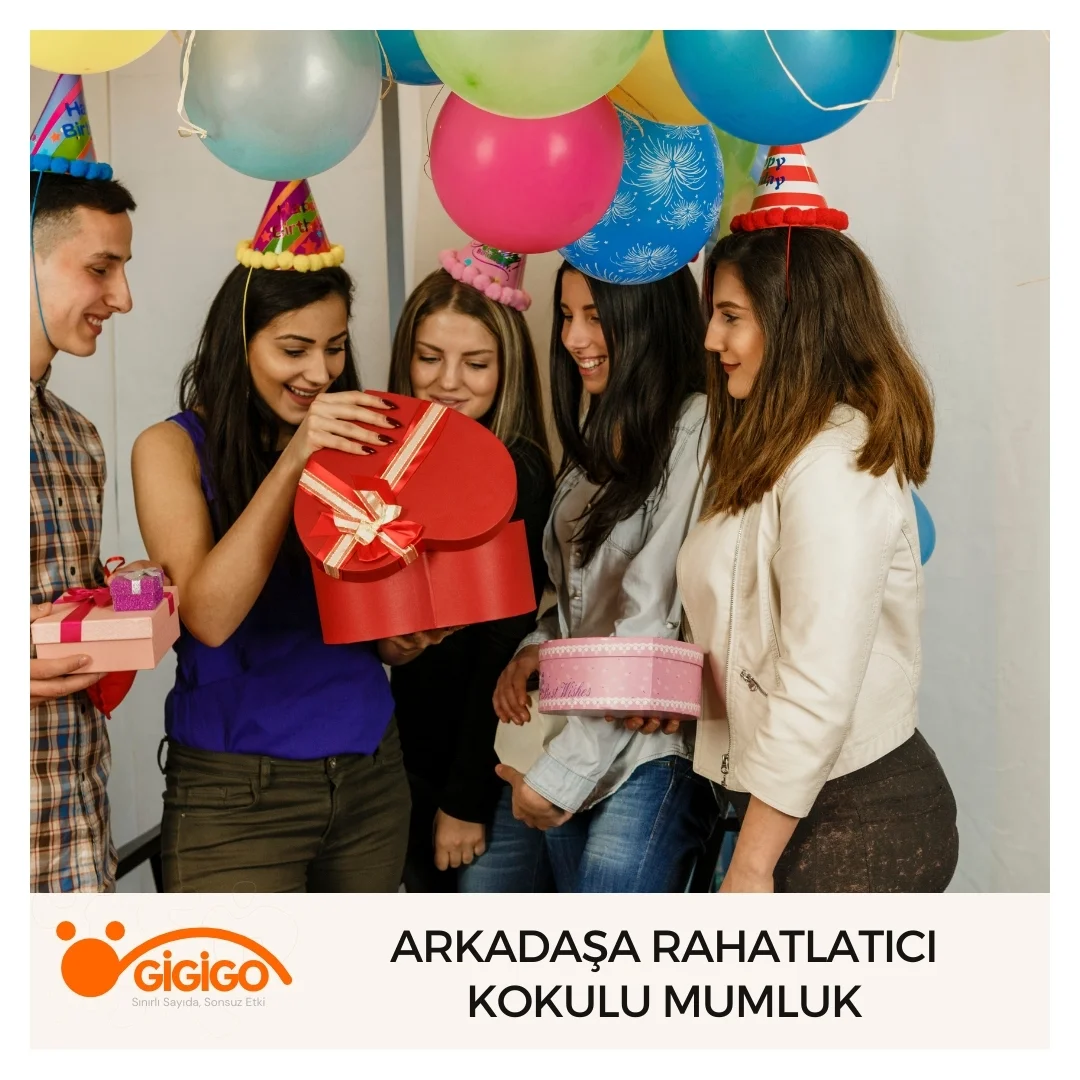 Arkadaşa Rahatlatıcı Kokulu Mumluk