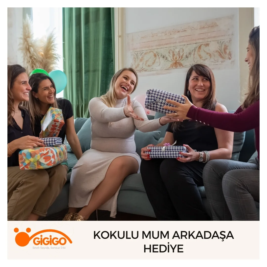 Kokulu Mum Arkadaşa Hediye