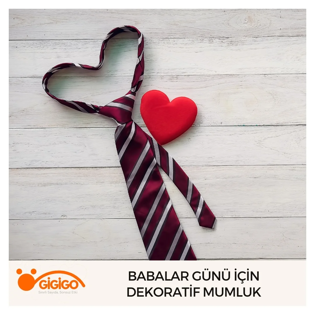 Babalar Günü İçin Dekoratif Mumluk