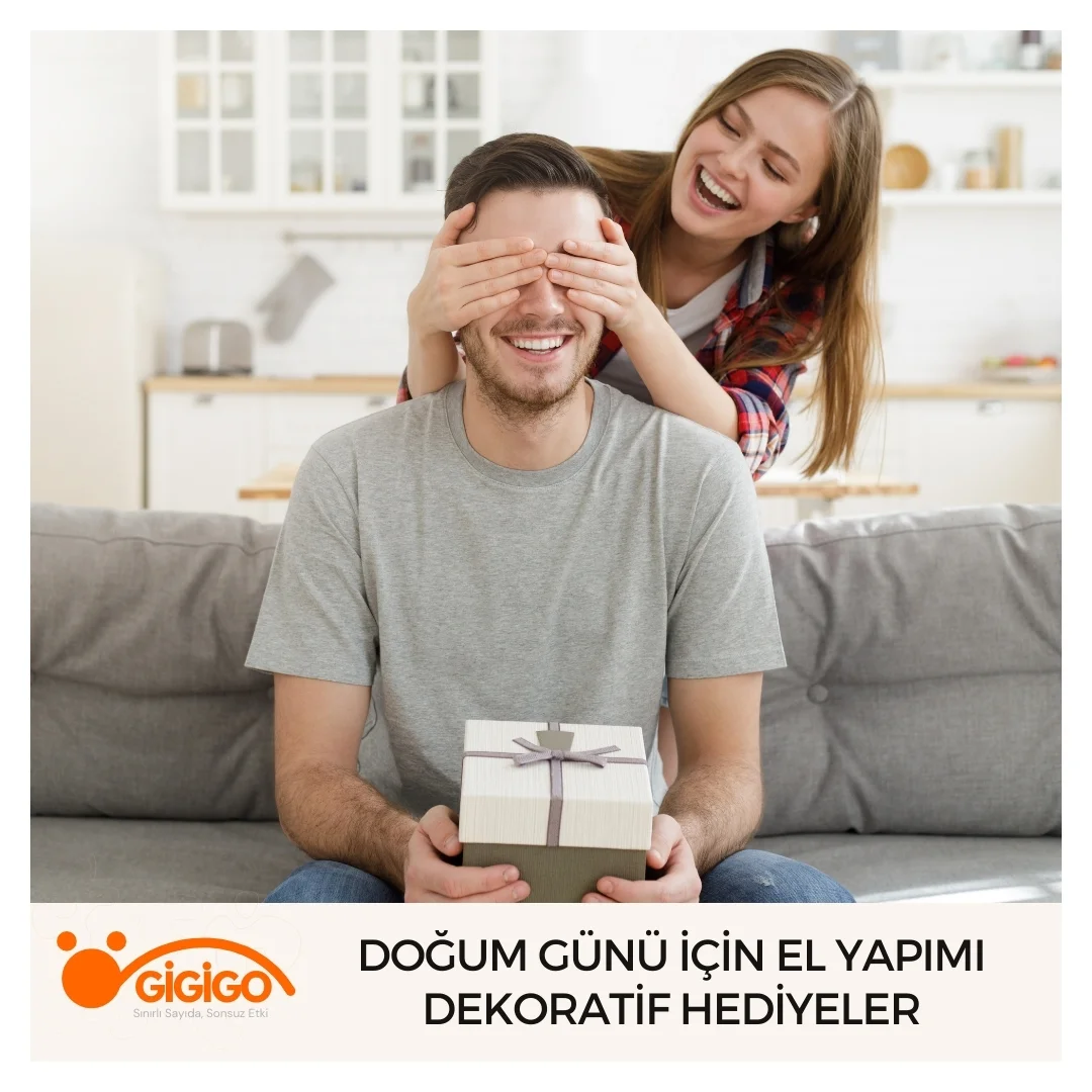 Doğum Günü İçin El Yapımı Dekoratif Hediyeler