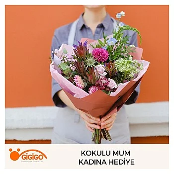Kokulu Mum Kadına Hediye