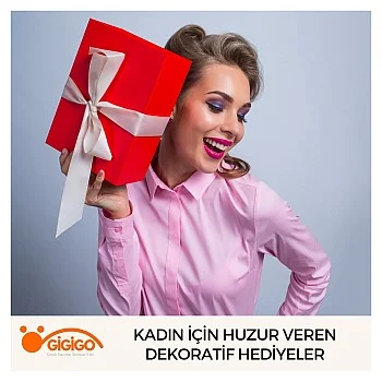 Kadın İçin Huzur Veren Dekoratif Hediyeler