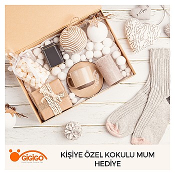 Kişiye Özel Kokulu Mum Hediye