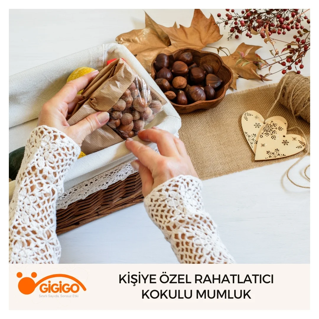 Kişiye Özel Rahatlatıcı Kokulu Mumluk