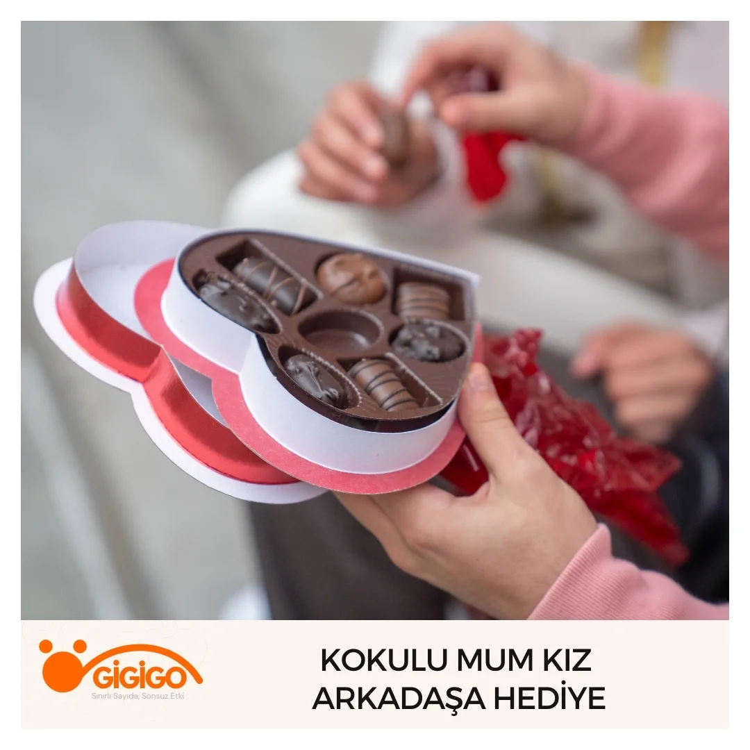 Kokulu Mum Kız Arkadaşa Hediye