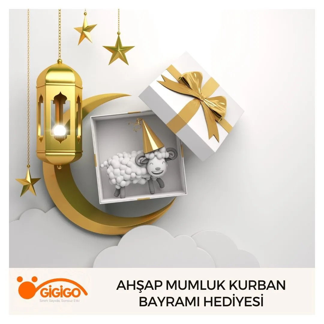 Ahşap Mumluk Kurban Bayramı Hediyesi