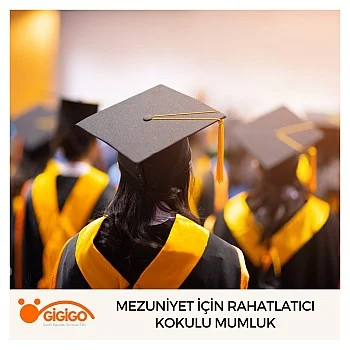 Mezuniyet İçin Rahatlatıcı Kokulu Mumluk