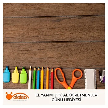El Yapımı Doğal Öğretmenler Günü Hediyesi