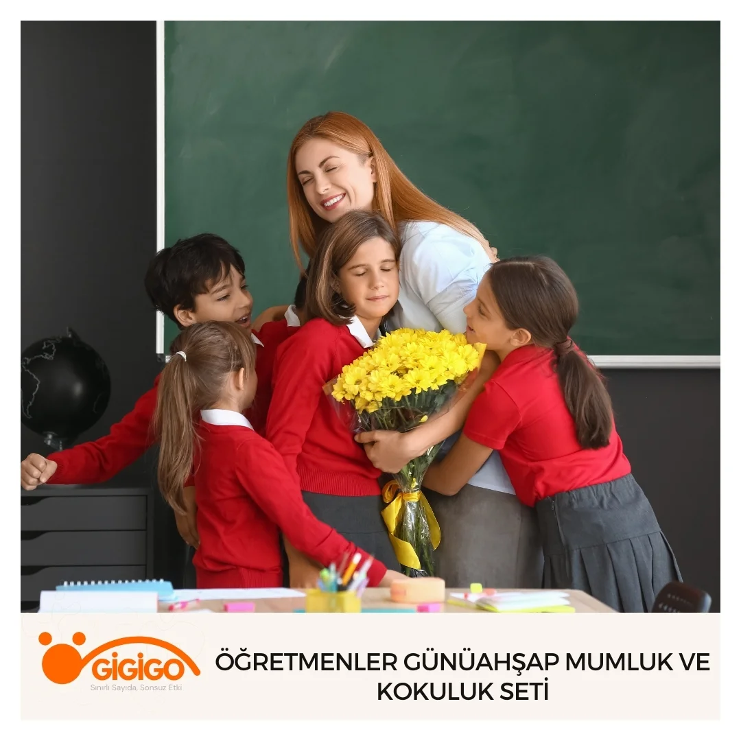 Öğretmenler Günü Ahşap Mumluk Ve Kokuluk Seti