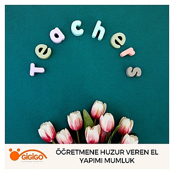 Öğretmene Huzur Veren El Yapımı Mumluk