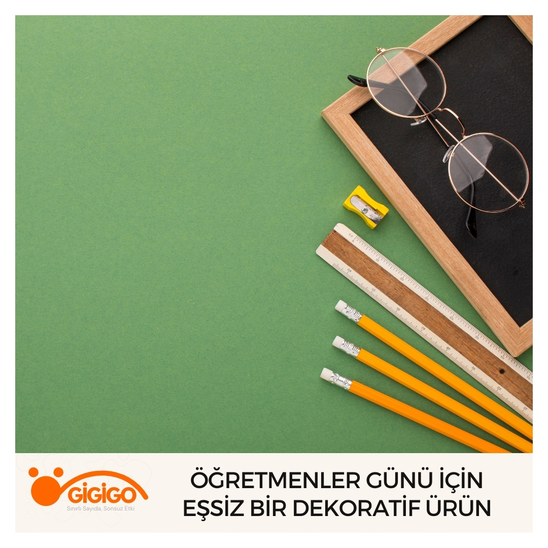 Öğretmenler Günü İçin Eşsiz Bir Dekoratif Ürün