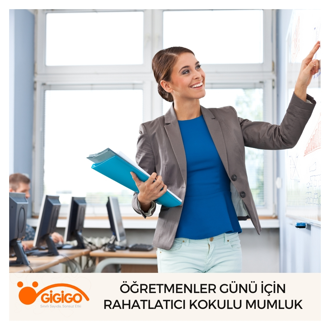 Öğretmenler Günü İçin Rahatlatıcı Kokulu Mumluk