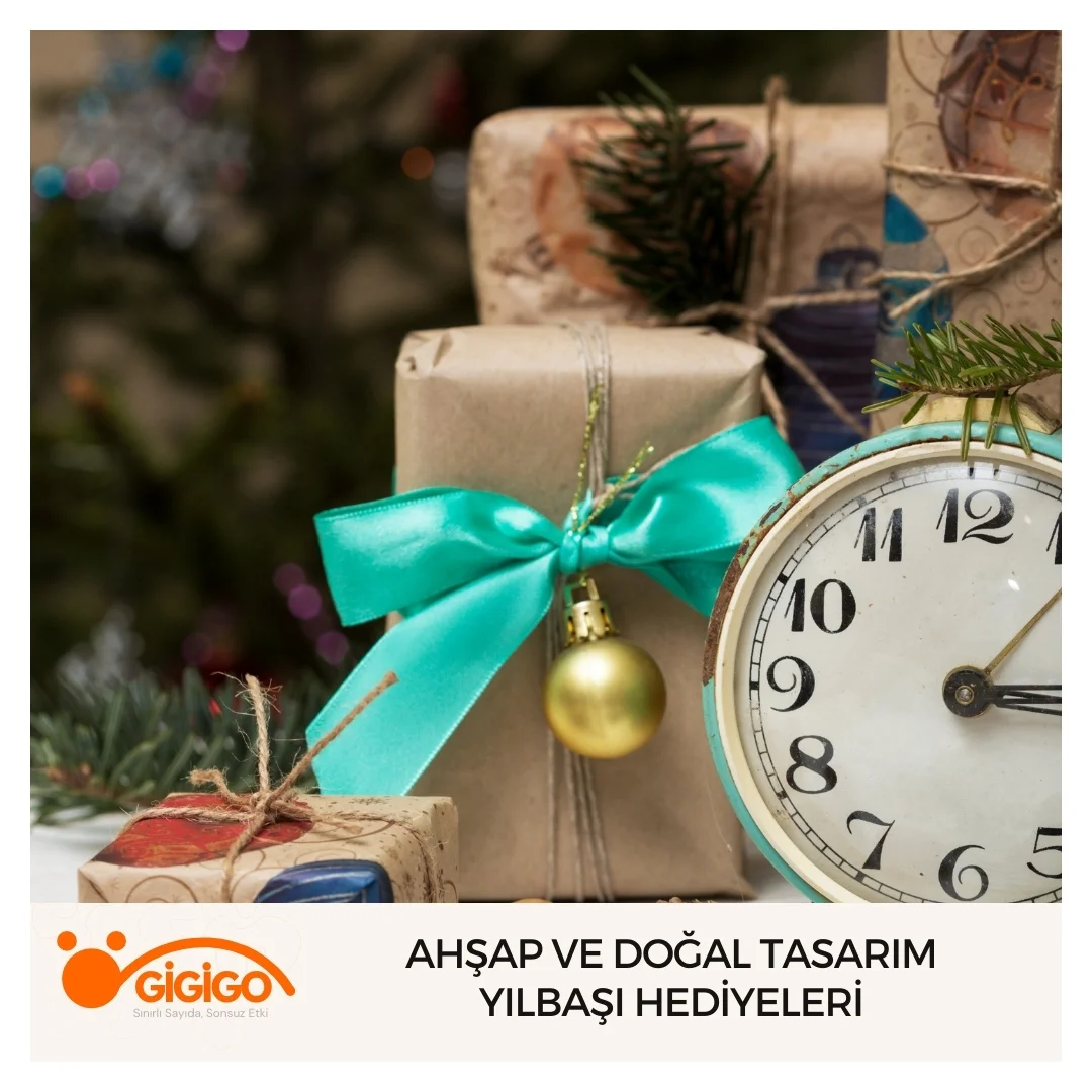 Ahşap Ve Doğal Tasarım Yılbaşı Hediyeleri