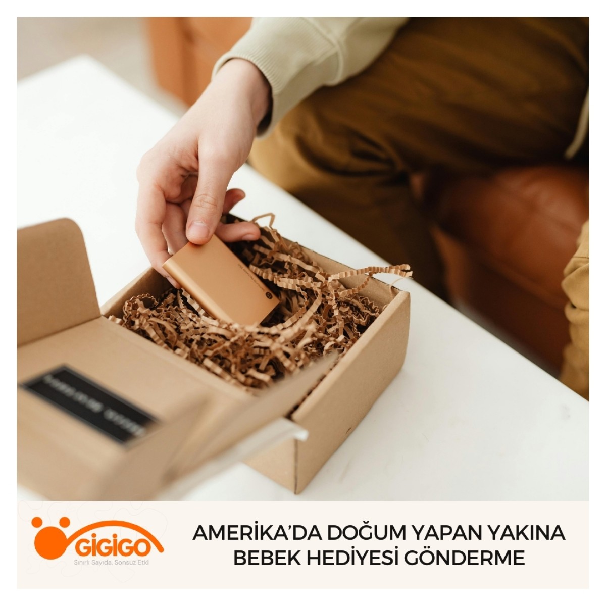 Amerika’da Doğum Yapan Yakına Bebek Hediyesi Gönderme