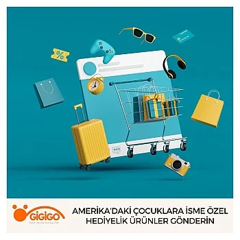 Amerika’daki Çocuklara İsme Özel Hediyelik Ürünler Gönderin