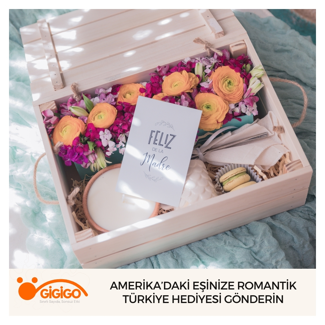 Amerika’daki Eşinize Romantik Türkiye Hediyesi Gönderin