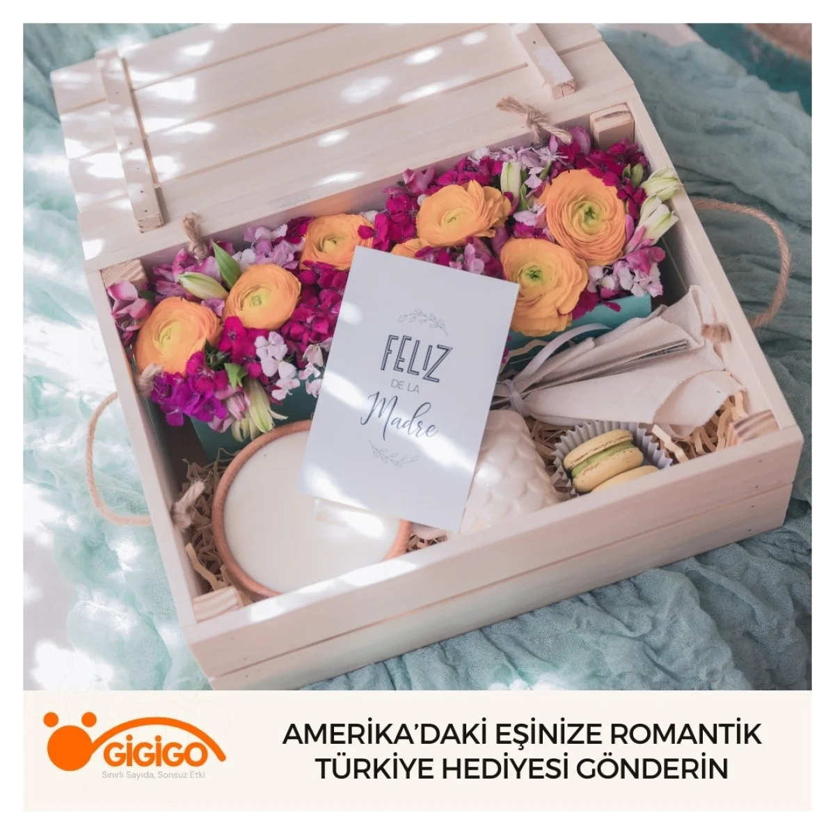 Amerika’daki Eşinize Romantik Türkiye Hediyesi Gönderin