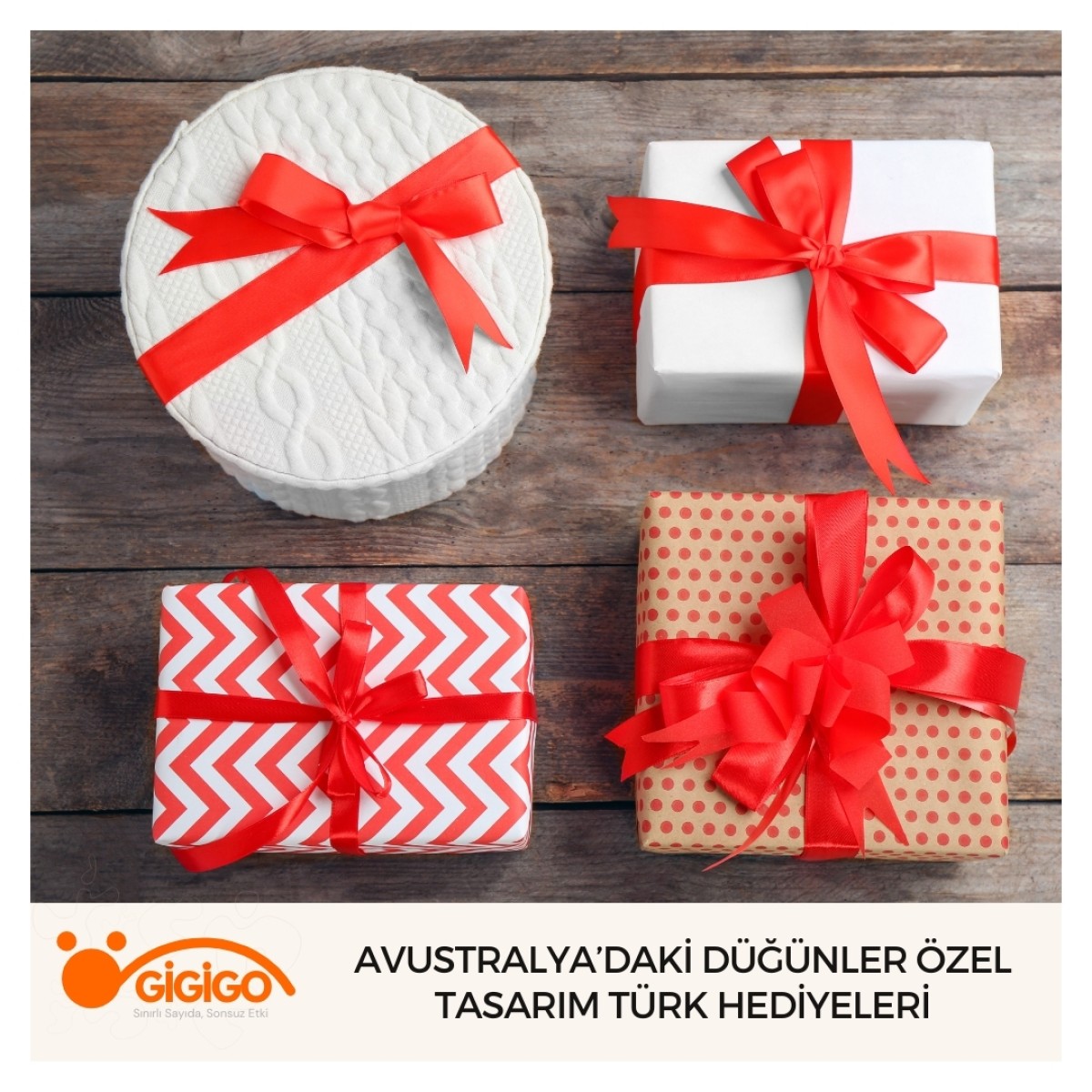 Avustralya’daki Düğünler Özel Tasarım Türk Hediyeleri