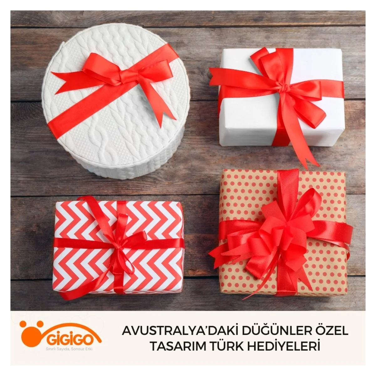 Avustralya’daki Düğünler Özel Tasarım Türk Hediyeleri