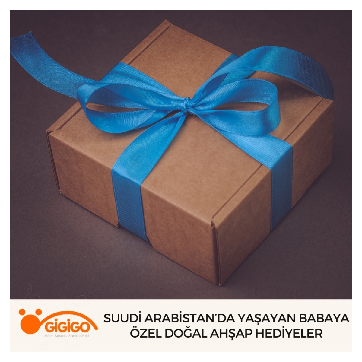 Suudi Arabistan’da Yaşayan Babaya Özel Doğal Ahşap Hediyeler