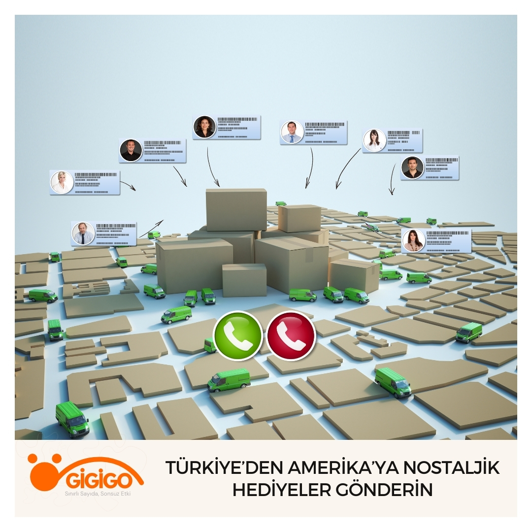 Türkiye’den Amerika’ya Nostaljik Hediyeler Gönderin