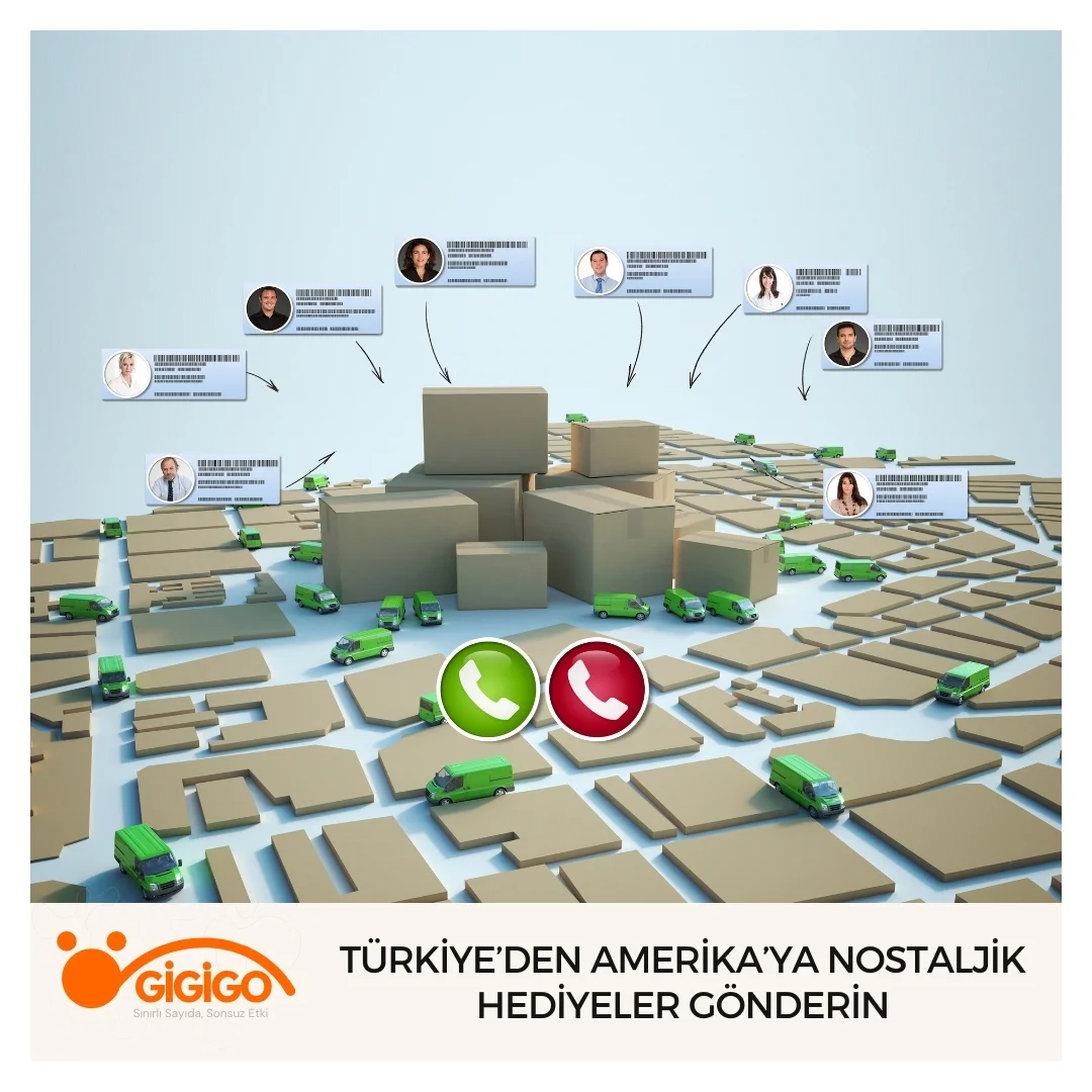 Türkiye’den Amerika’ya Nostaljik Hediyeler Gönderin