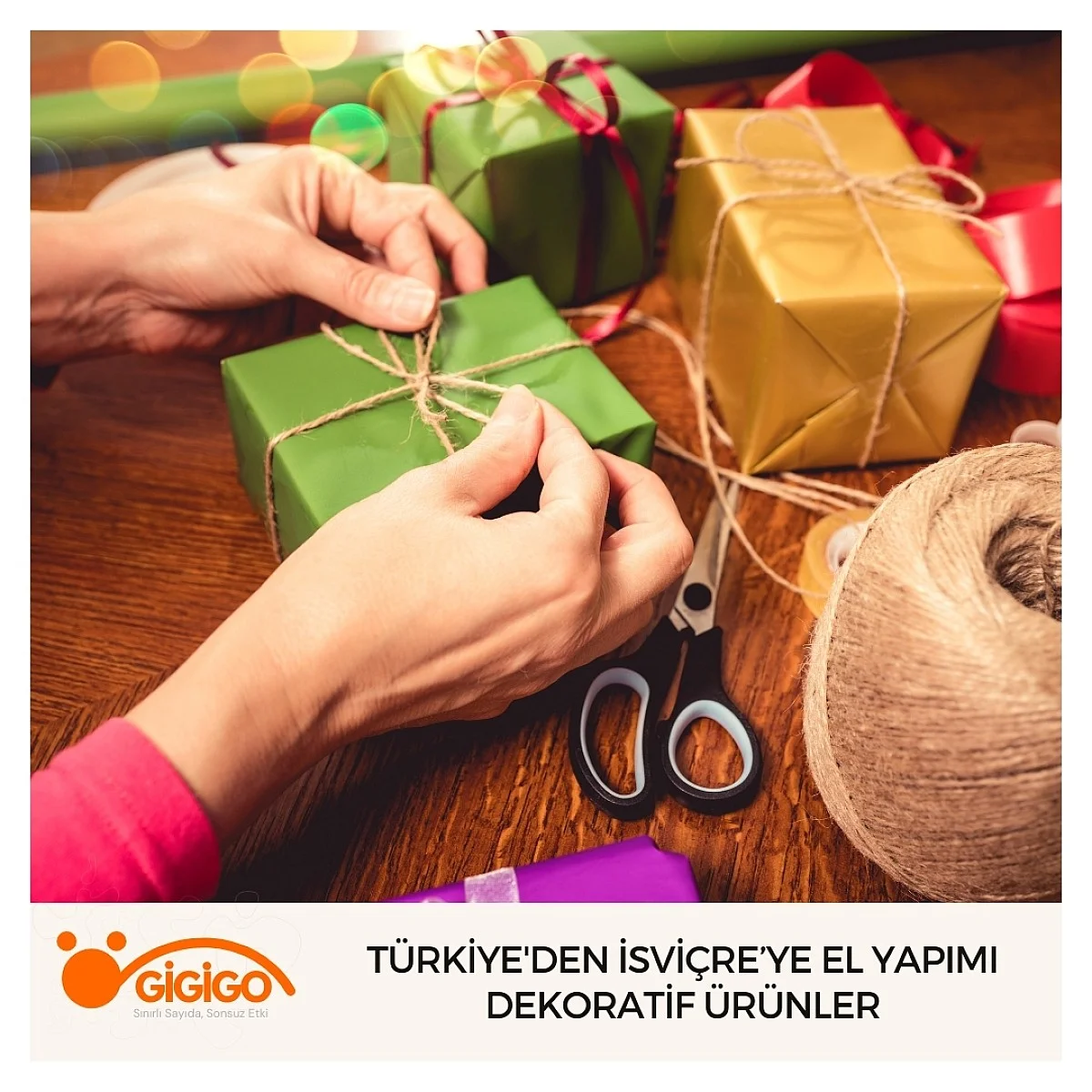 Türkiye'den İsviçre’ye El Yapımı Dekoratif Ürünler