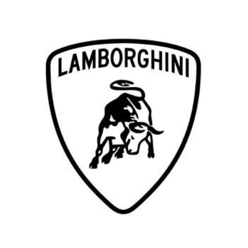 Lamborghini Anahtarlık - Metal Kişiye Özel Gold 24K Ayar Gerçek Altın Kaplama