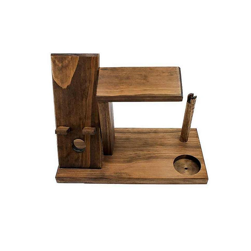 Kişiye Özel - Ahşap Katlı Aksesuar Standı