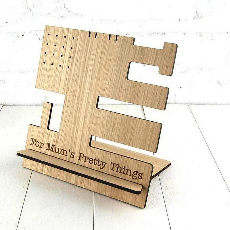 Kişiye Özel - Ahşap Aksesuar Standı