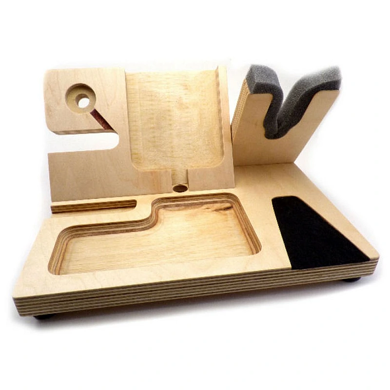 Kişiye Özel - Ahşap Silah Telefon ve Aksesuar Standı Bullet Tasarım