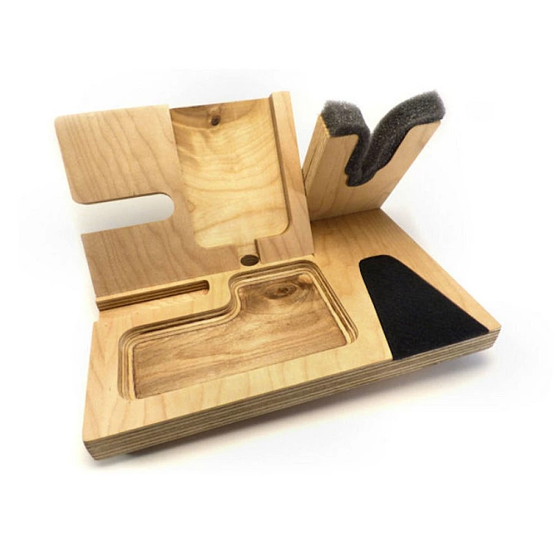 Kişiye Özel - Ahşap Silah Telefon ve Aksesuar Standı Bullet Tasarım