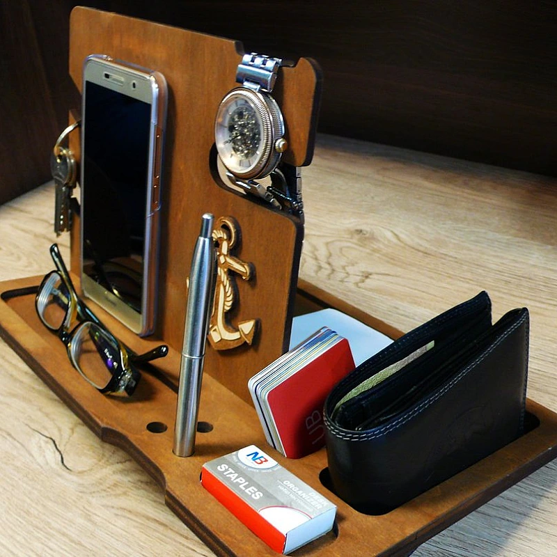 Kişiye Özel - Ahşap Aksesuar Standı Max Seri