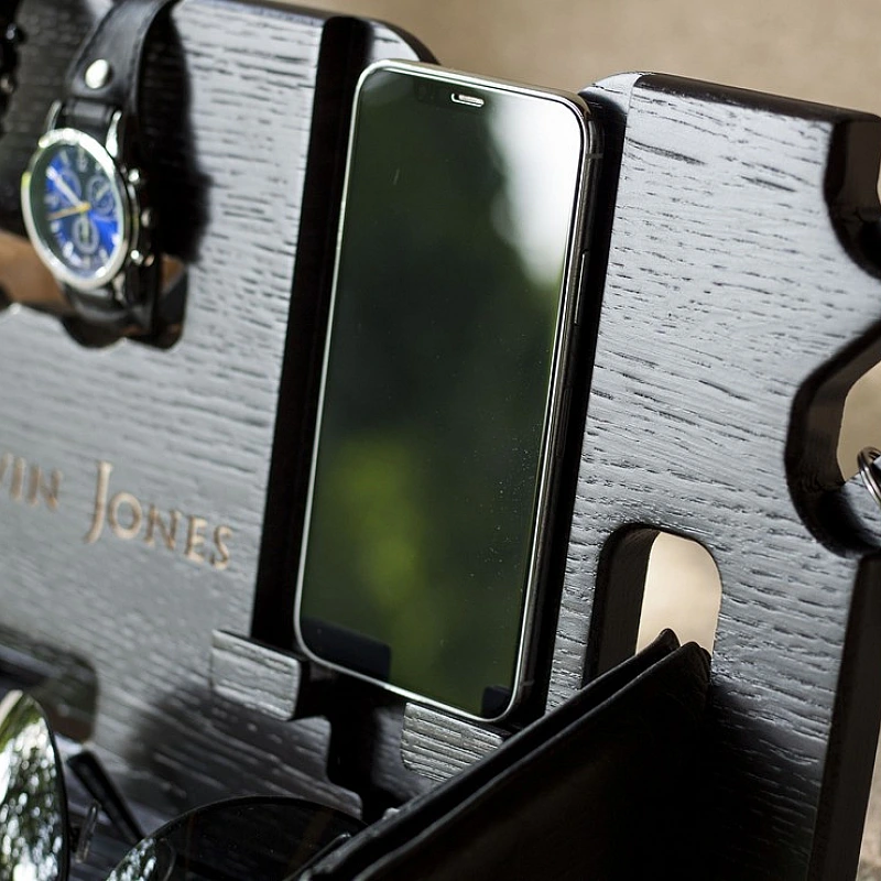 Kişiye Özel - Ahşap Paper Aksesuar ve Cep Telefonu Standı