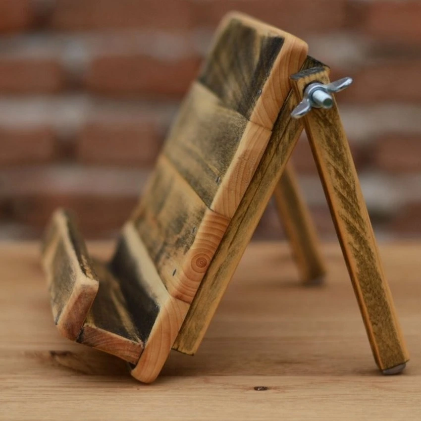 Kişiye Özel - Ahşap İpad ve Telefon Standı Particular Tasarım