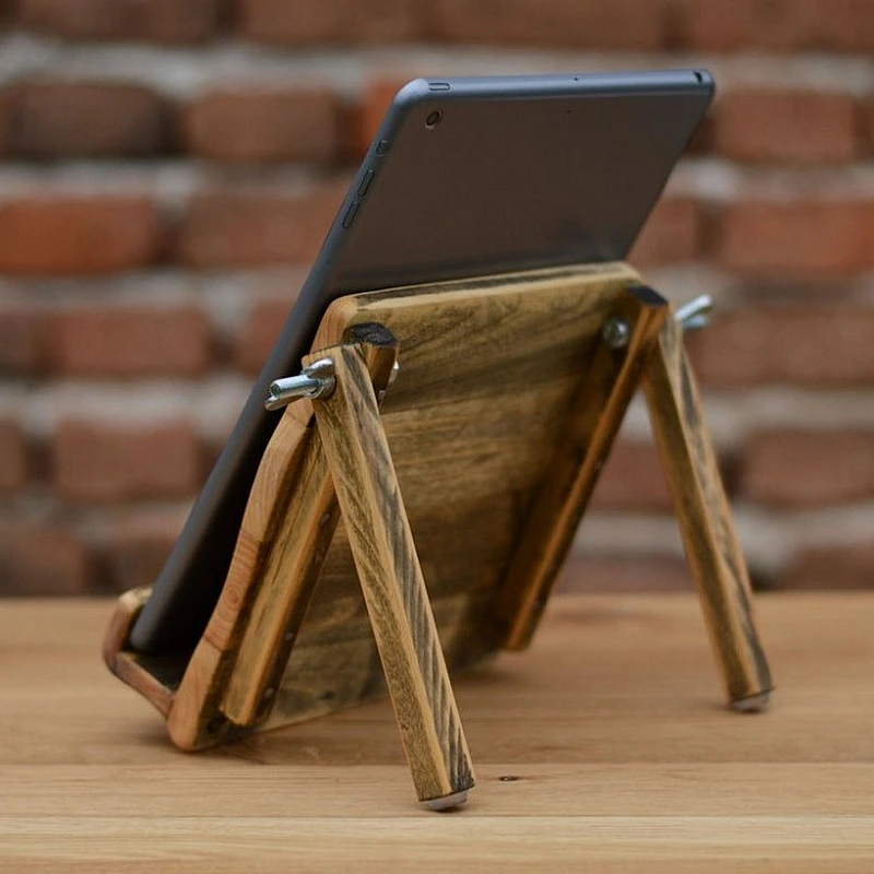 Kişiye Özel - Ahşap İpad ve Telefon Standı Particular Tasarım