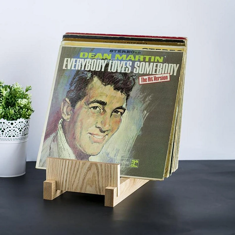 Kişiye Özel - Ahşap Plak Standı Record Tasarım