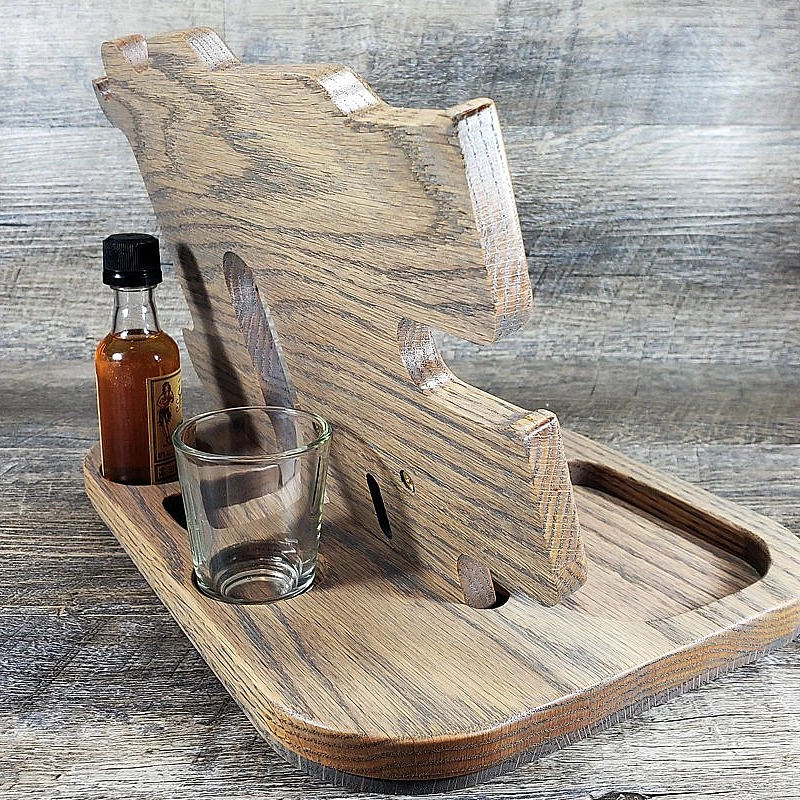 Kişiye Özel - Ahşap Aksesuar ve Cep Telefonu Standı Smoont Seri