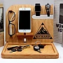 Kişiye Özel - Ahşap Station Tasarım Cep Telefonu Tv Kasası