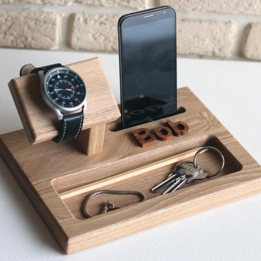 Kişiye Özel - Ahşap Station Tasarım Aksesuar Standı 