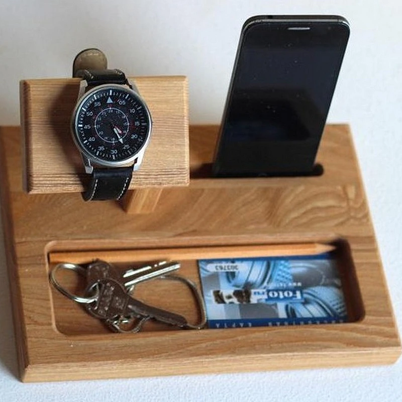 Kişiye Özel - Ahşap Station Tasarım Aksesuar Standı