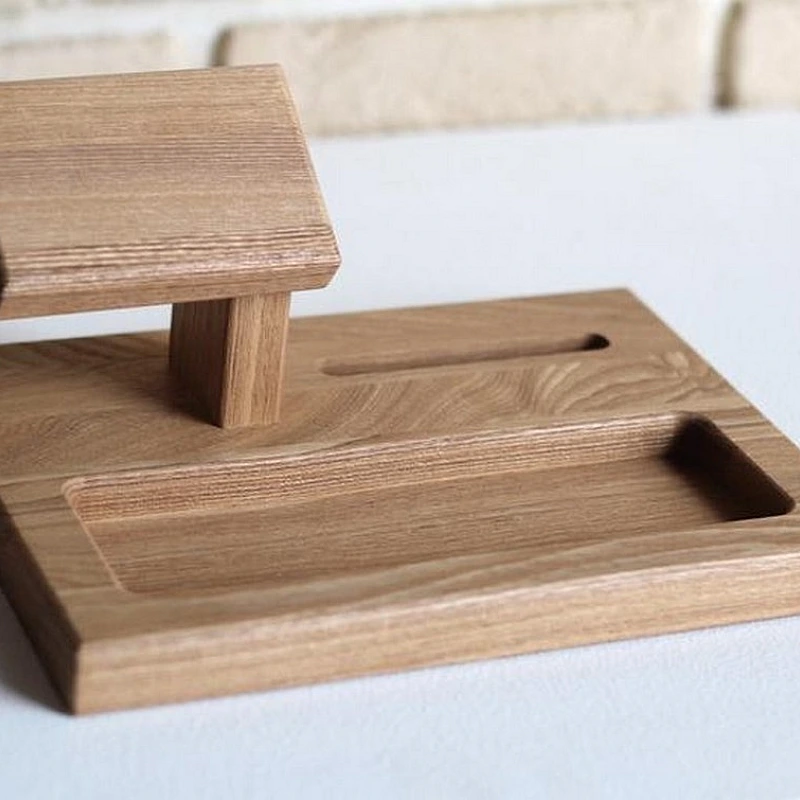 Kişiye Özel - Ahşap Station Tasarım Aksesuar Standı